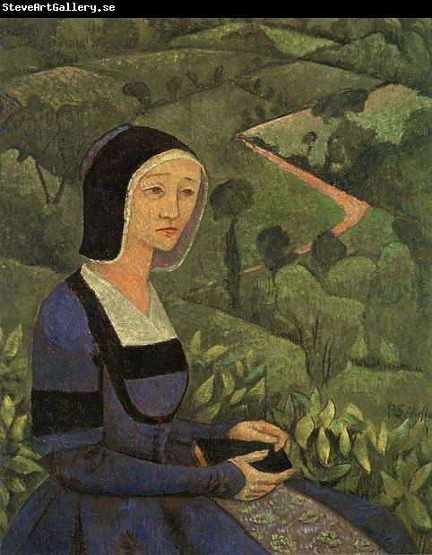 Paul Serusier A Widow Painting